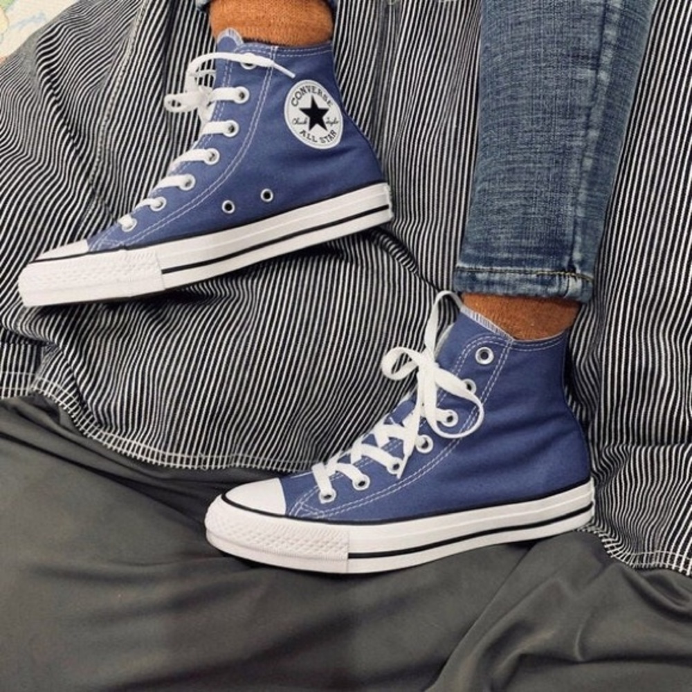 Converse | Royal blue high top Chuck Taylor’s